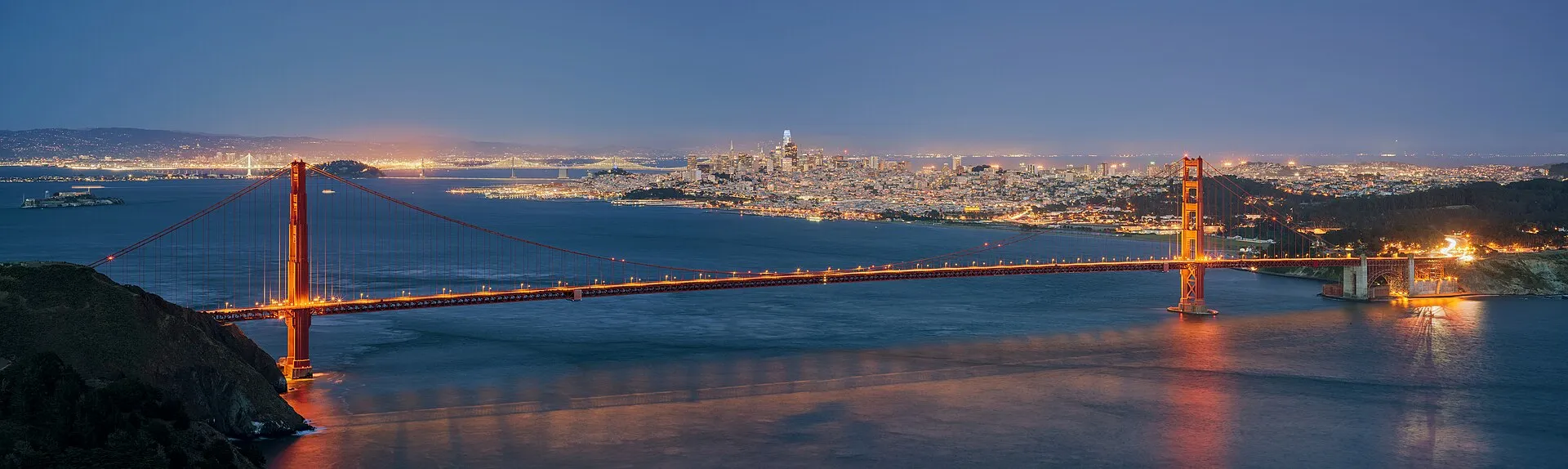 The Golden Gate Bridge in San Francisco